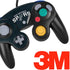 NBA San Antonio Spurs Distressed Nintendo GameCube Controller Skin