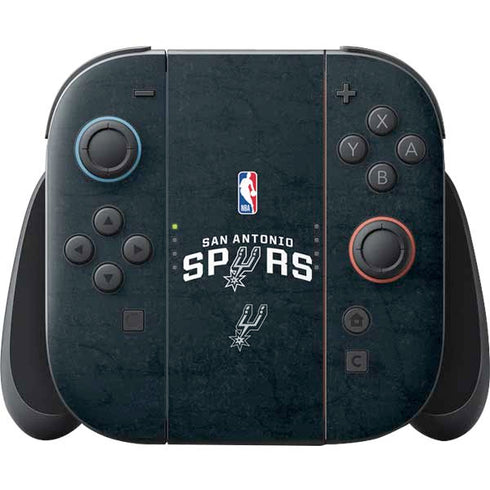 NBA San Antonio Spurs Distressed Nintendo Switch 2 (2025) Joy-Con Controller Skin