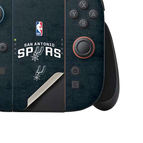 NBA San Antonio Spurs Distressed Nintendo Switch 2 (2025) Joy-Con Controller Skin
