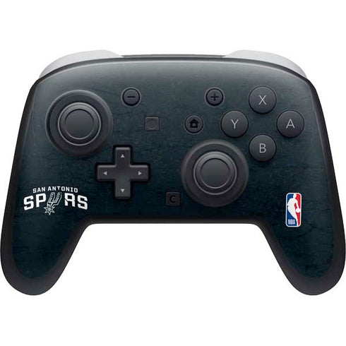 NBA San Antonio Spurs Distressed Nintendo Switch 2 (2025) Pro Controller Skin