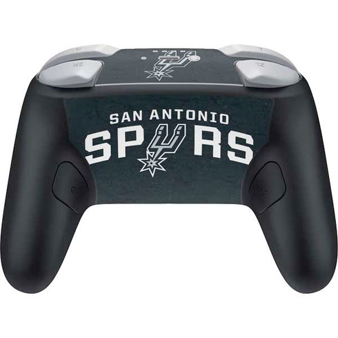 NBA San Antonio Spurs Distressed Nintendo Switch 2 (2025) Pro Controller Skin