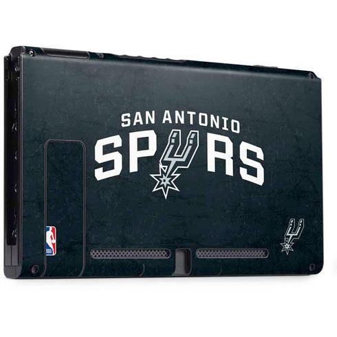NBA San Antonio Spurs Distressed Nintendo Switch Bundle Skin