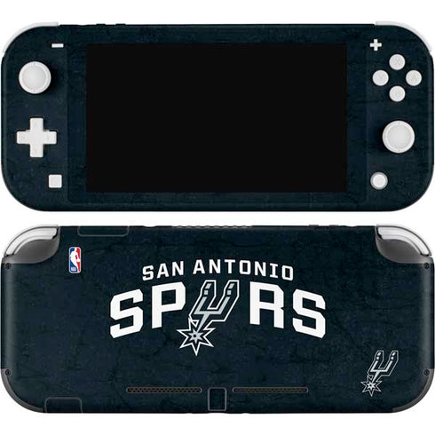 NBA San Antonio Spurs Distressed Nintendo Switch Lite Skin