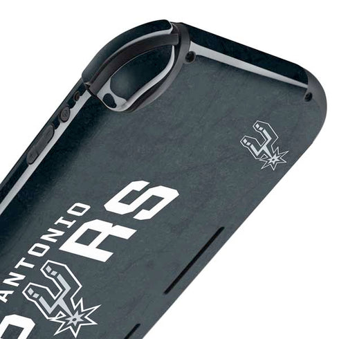 NBA San Antonio Spurs Distressed Nintendo Switch Lite Skin