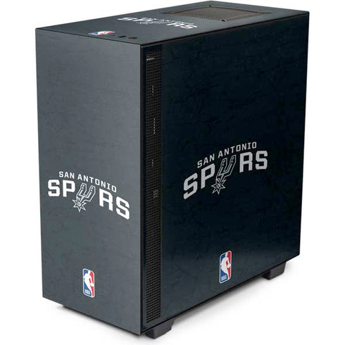 NBA San Antonio Spurs Distressed NZXT H510 Compact ATX Mid-Tower Case Skin