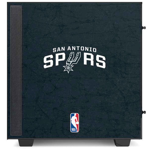NBA San Antonio Spurs Distressed NZXT H510 Compact ATX Mid-Tower Case Skin