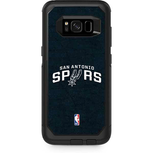 NBA San Antonio Spurs Distressed Otterbox Commuter Galaxy Skin