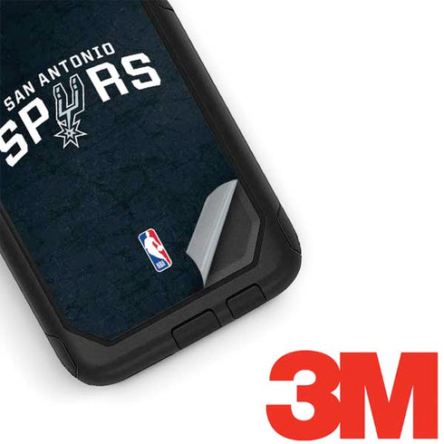 NBA San Antonio Spurs Distressed Otterbox Commuter Galaxy Skin