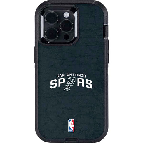 NBA San Antonio Spurs Distressed Otterbox Defender iPhone Skin