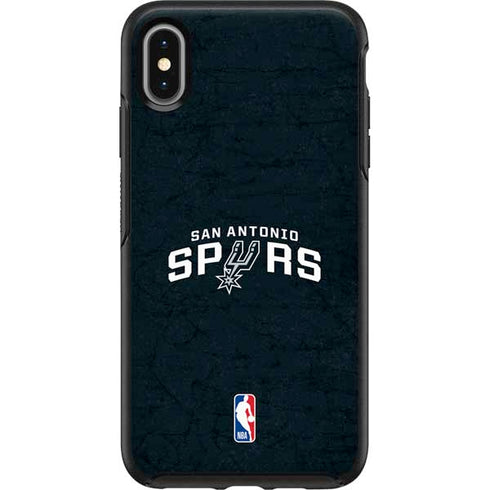 NBA San Antonio Spurs Distressed Otterbox Symmetry iPhone Skin