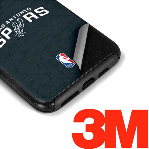 NBA San Antonio Spurs Distressed Otterbox Symmetry iPhone Skin