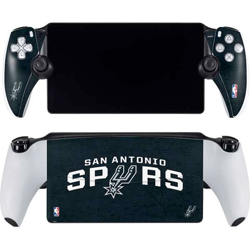 NBA San Antonio Spurs Distressed PlayStation Portal Remote Player Skin