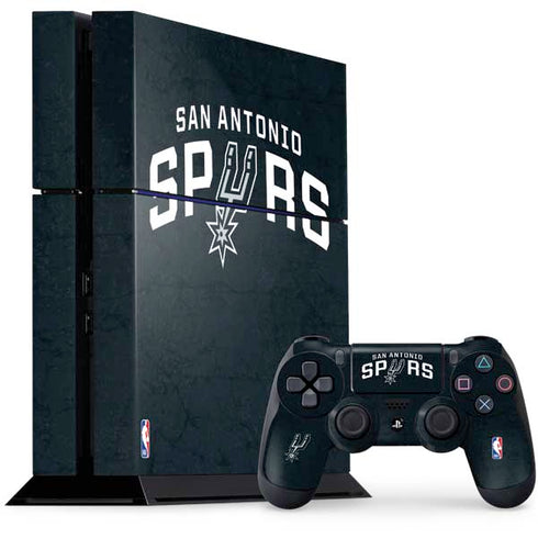 NBA San Antonio Spurs Distressed PlayStation PS4 Skins