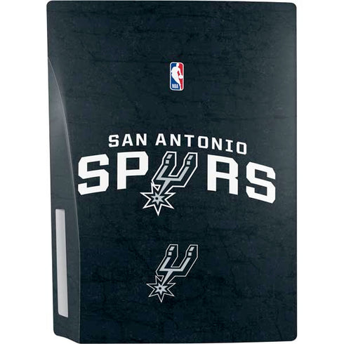 NBA San Antonio Spurs Distressed PS5 Console Skin