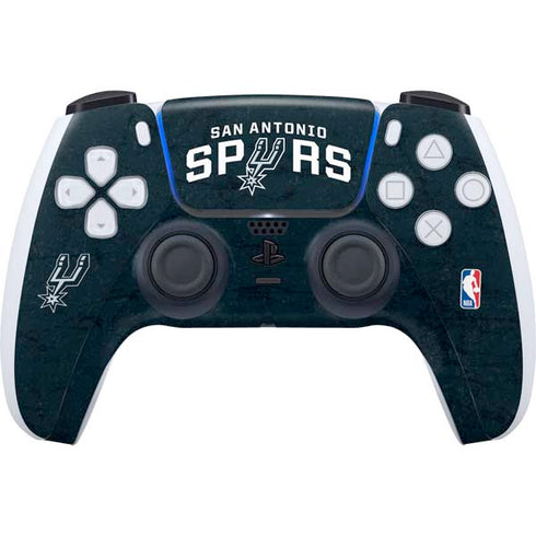 NBA San Antonio Spurs Distressed PS5 Controller Skin