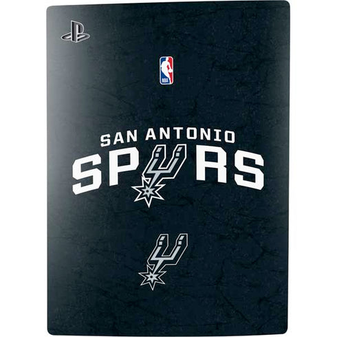 NBA San Antonio Spurs Distressed PS5 Digital Edition Console Skin