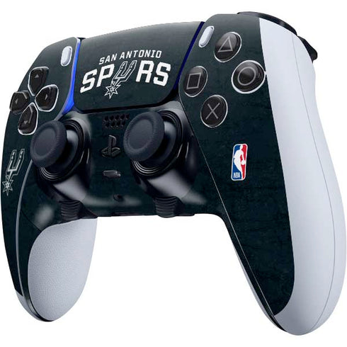 NBA San Antonio Spurs Distressed PS5 DualSense Edge Pro Controller Skin