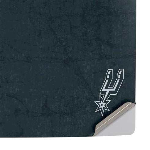 NBA San Antonio Spurs Distressed PS5 Pro Console Skin