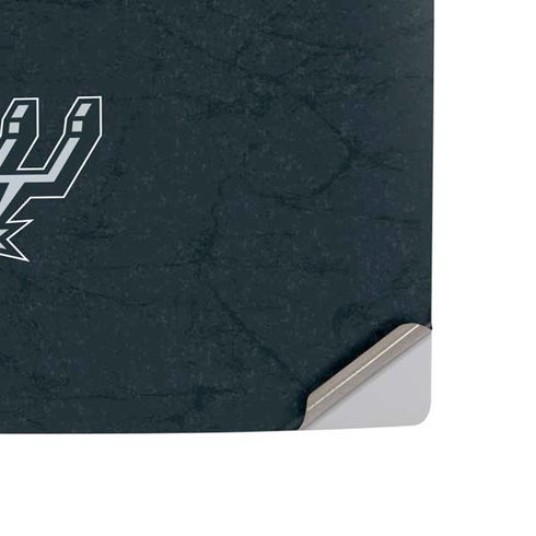 NBA San Antonio Spurs Distressed PS5 Slim Digital Edition Bundle Skin