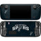 NBA San Antonio Spurs Distressed Steam Deck Handheld Gaming Computer Skin