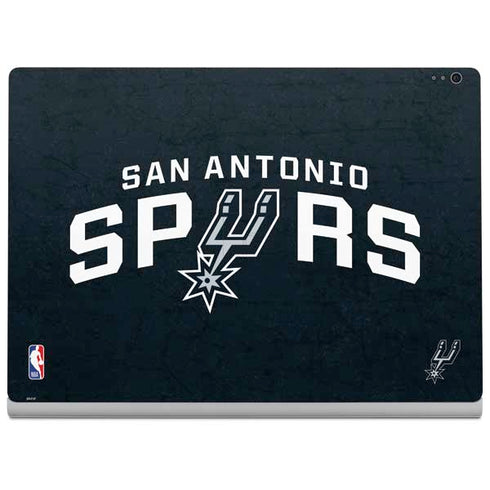 NBA San Antonio Spurs Distressed Surface Book 2 13.5in Skin