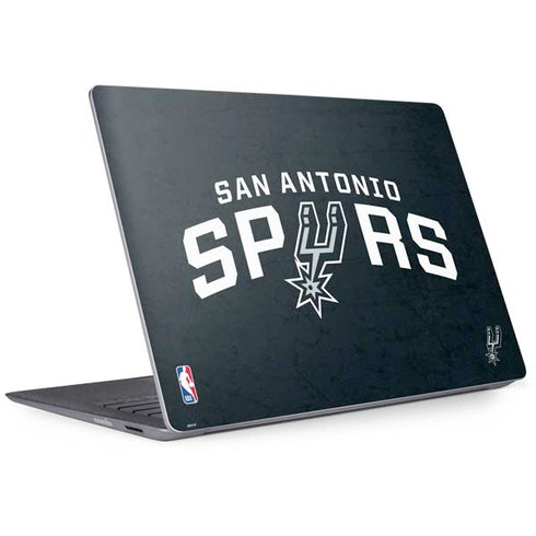 NBA San Antonio Spurs Distressed Surface Laptop 2 Skin