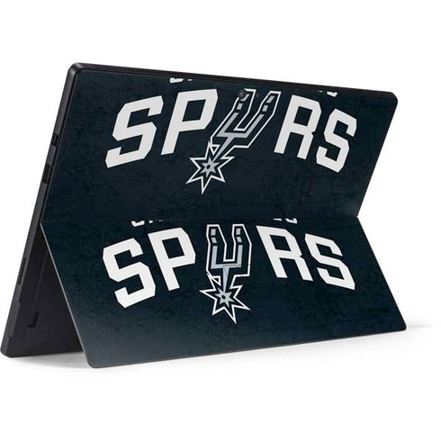 NBA San Antonio Spurs Distressed Surface Pro 6 Skin