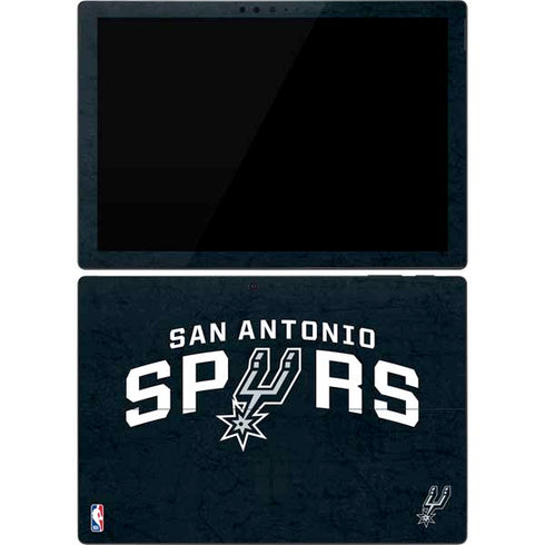 NBA San Antonio Spurs Distressed Surface Pro 7 Skin
