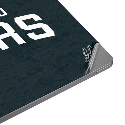 NBA San Antonio Spurs Distressed Laptop Skins