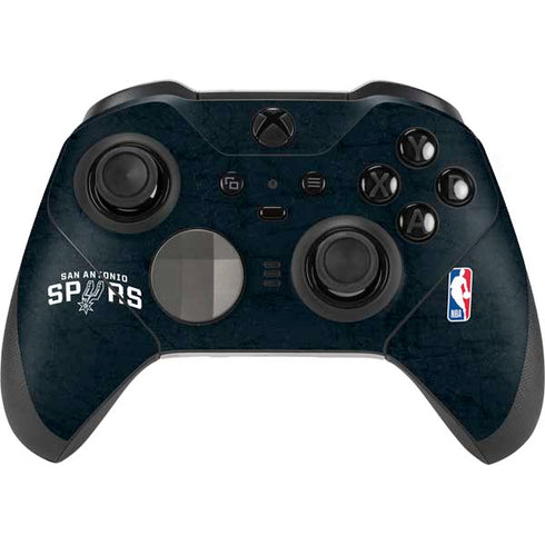 NBA San Antonio Spurs Distressed Xbox Elite Wireless Controller Series 2 Skin