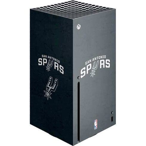 NBA San Antonio Spurs Distressed Xbox Series X Console Skin