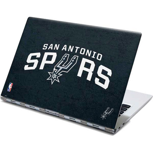 NBA San Antonio Spurs Distressed Yoga 910 2-in-1 14in Touch-Screen Skin