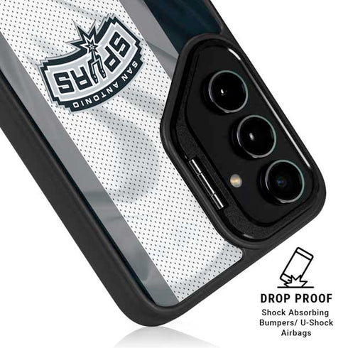 NBA San Antonio Spurs Galaxy S24 FE Kickstand Case