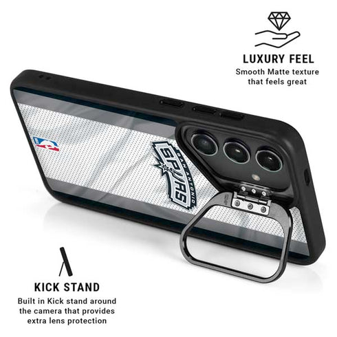 NBA San Antonio Spurs Galaxy S25 Kickstand Case