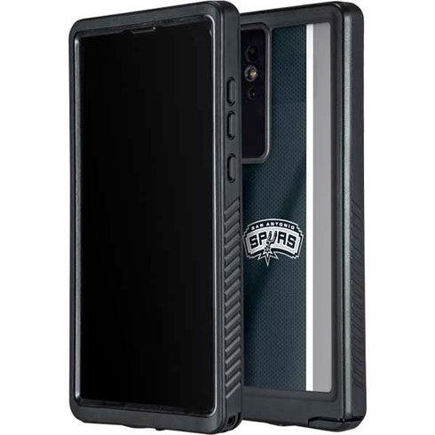 NBA San Antonio Spurs Galaxy S24 Ultra Waterproof Case