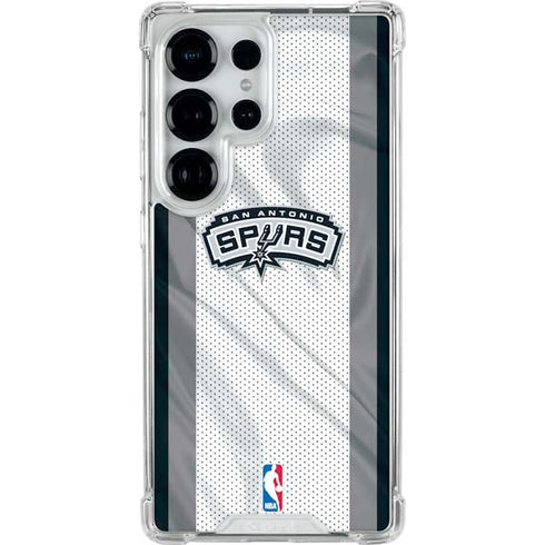 NBA San Antonio Spurs Galaxy S25 Ultra Clear Case