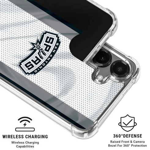 NBA San Antonio Spurs Galaxy S26 Plus Clear Case