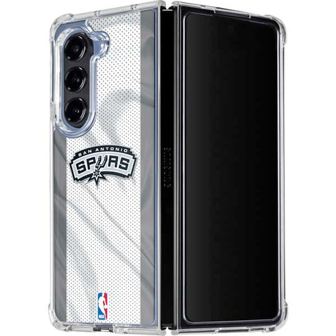 NBA San Antonio Spurs Galaxy Z Fold5 5G Clear Case