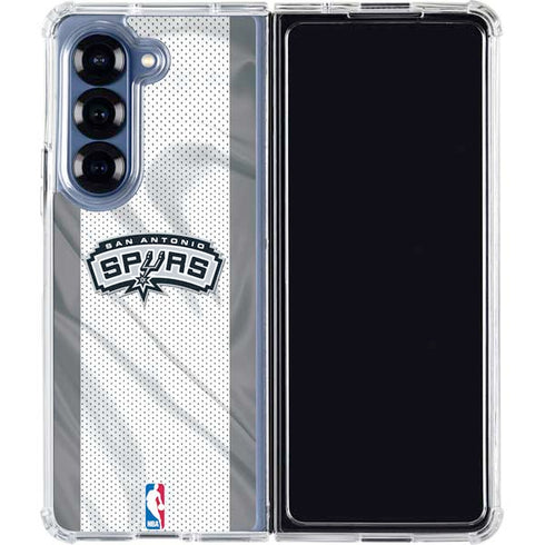 NBA San Antonio Spurs Galaxy Z Fold6 Clear Case