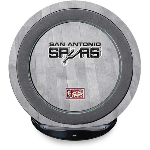 NBA San Antonio Spurs Hardwood Classics Fast Charge Wireless Charging Stand Skin