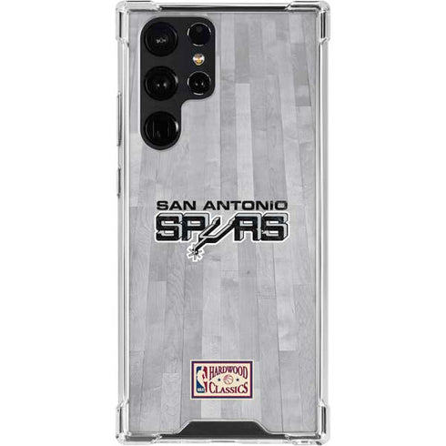 NBA San Antonio Spurs Hardwood Classics Galaxy S23 Ultra Clear Case