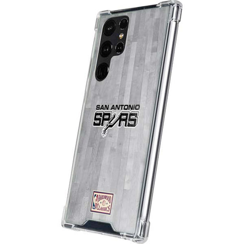 NBA San Antonio Spurs Hardwood Classics Galaxy S23 Ultra Clear Case