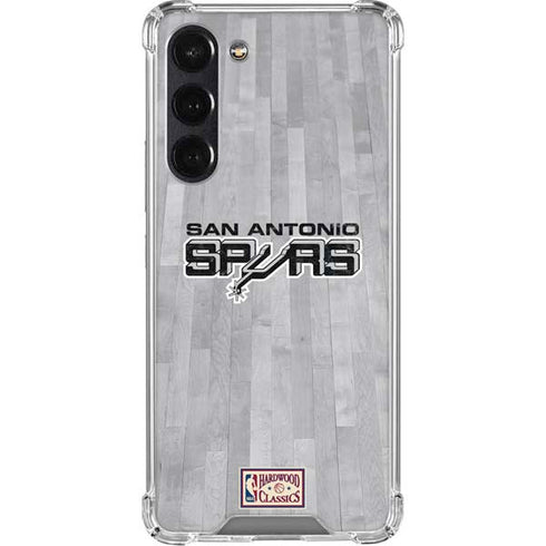 NBA San Antonio Spurs Hardwood Classics Galaxy S24 FE Clear Case