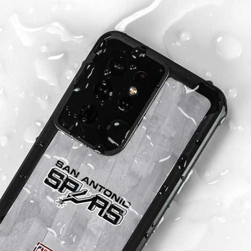 NBA San Antonio Spurs Hardwood Classics Galaxy S24 Ultra Waterproof Case