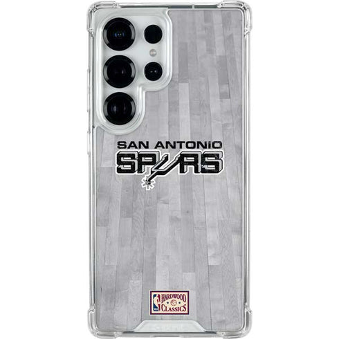 NBA San Antonio Spurs Hardwood Classics Galaxy S25 Ultra Clear Case