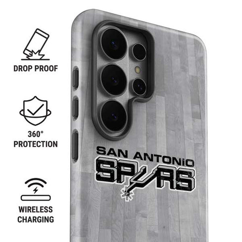NBA San Antonio Spurs Hardwood Classics Galaxy S26 Ultra Impact Case