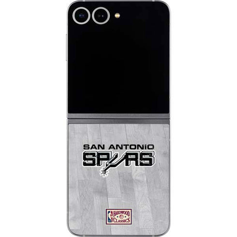 NBA San Antonio Spurs Hardwood Classics Galaxy Z Flip6 Skin
