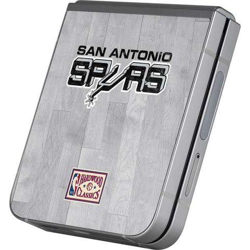 NBA San Antonio Spurs Hardwood Classics Galaxy Z Flip6 Skin