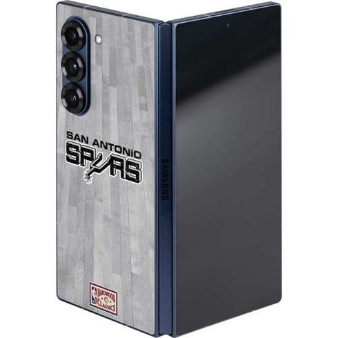 NBA San Antonio Spurs Hardwood Classics Galaxy Z Fold6 Skin