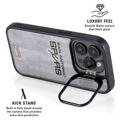 NBA San Antonio Spurs Hardwood Classics iPhone 13 Pro Kickstand Case